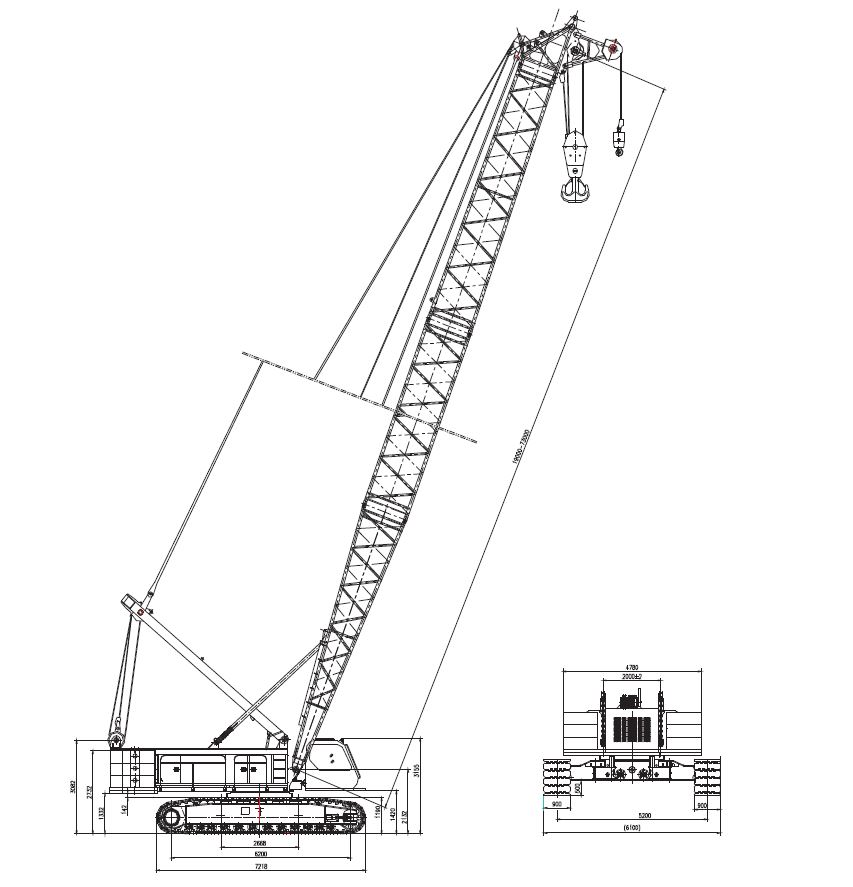 Zoomlion QUY100 100 Tonne Crane - Melrose Cranes & Rigging